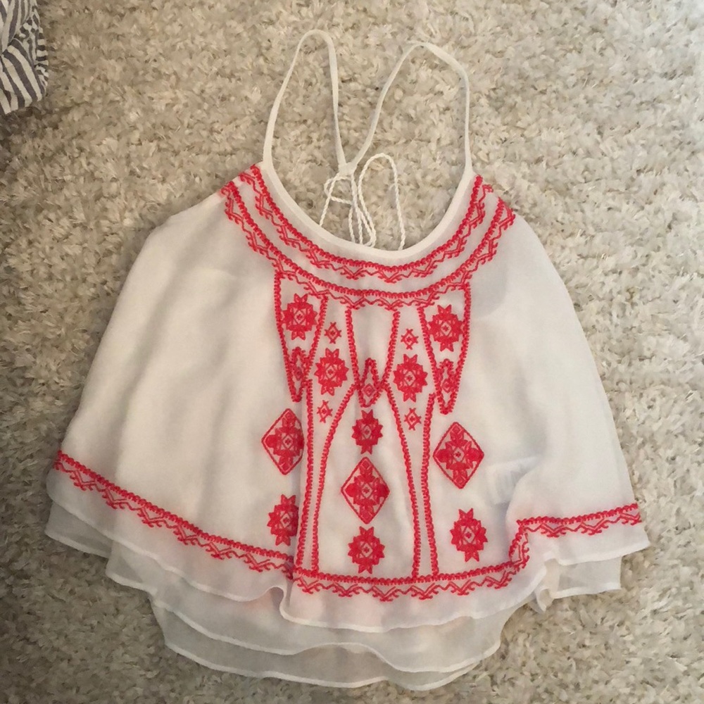 Chiffon tank top